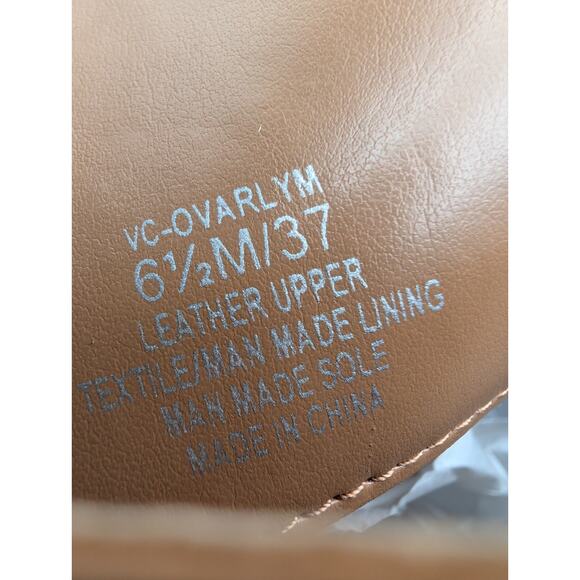 Women’s Vince Camuto Ovarlym Riding Boot Light Brown 6.5M New With Defects - Picture 7 of 7